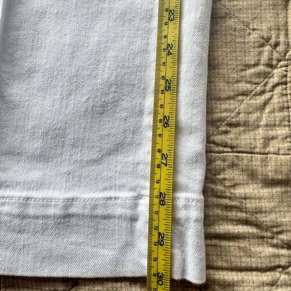 Sasha Wide Leg Jean - White - Picture 7 of 8